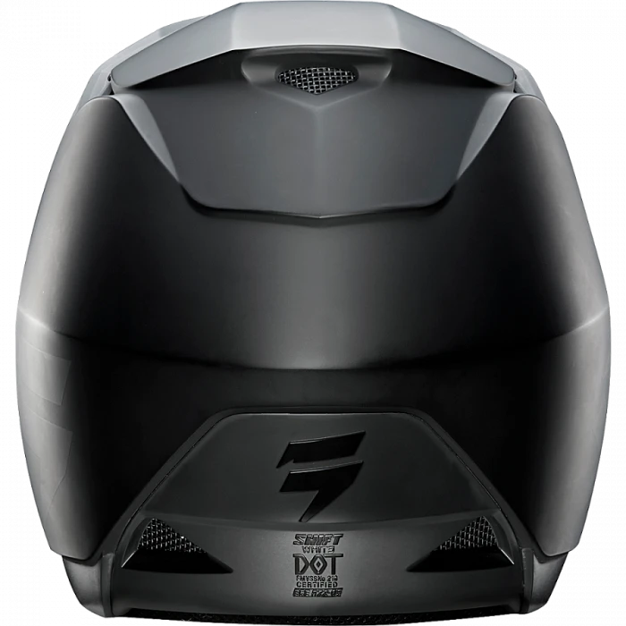 Shift White Youth Matte Black шлем подростковый