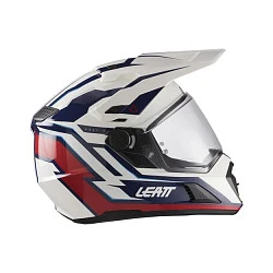 Leatt Kit ADV 7.5 Royal Blue/Red шлем + Vizion 2.5 мотоочки, сине-красный