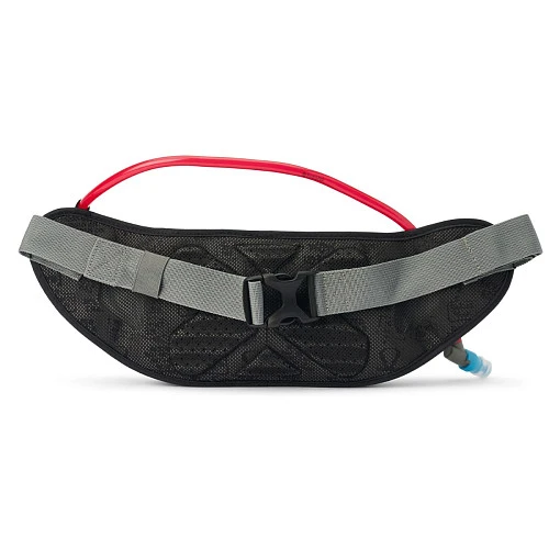 USWE ZULO 2L Hydration Waist Pack (1L) Carbon Black сумка на пояс с гидропаком, черный