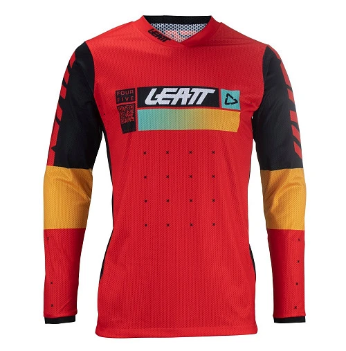 Leatt Moto 4.5 Lite 2024 Red джерси, красный