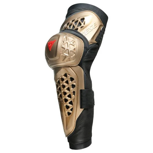 Dainese MX1 наколенники, черно-золотой