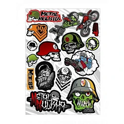 Набор наклеек А4 Metal Mulisha