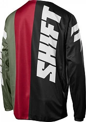 Shift White Tarmac 2018 джерси, черно-зелено-красный