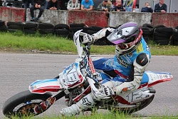 Fox Bomber мотоперчатки с защитой, черно-оранжевый