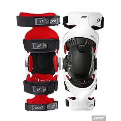 POD K300 MX защита коленей, бело-красный