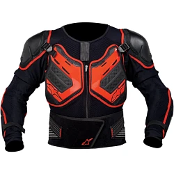 Alpinestars Bionic моточерепаха, черно-красный