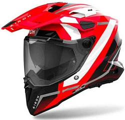 Airoh Commander 2 Mavick Red шлем эндуро, красный
