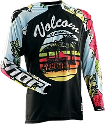 Thor Core Volcom Aloha джерси, сине-черно-зеленый