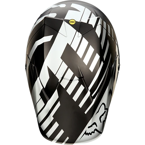 Fox Racing V3 Savant шлем кроссовый, черно-белый