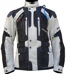 First M214 Мотокуртка эндуро, бело-черный