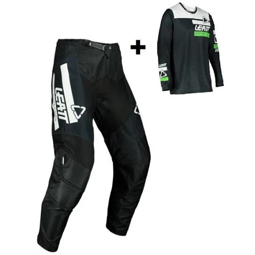 Leatt 3.5 Ride Black мотоштаны (+джерси в комплекте)