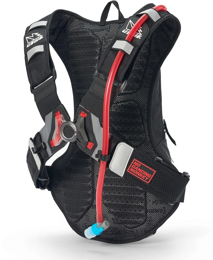USWE Raw 8L Hydration Pack (3L) Race Fit Carbon Black рюкзак-гидропак