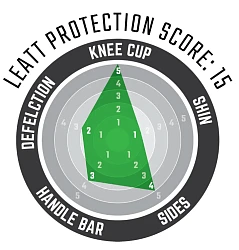 Leatt 3DF AirFlex Pro Forest наколенники короткие