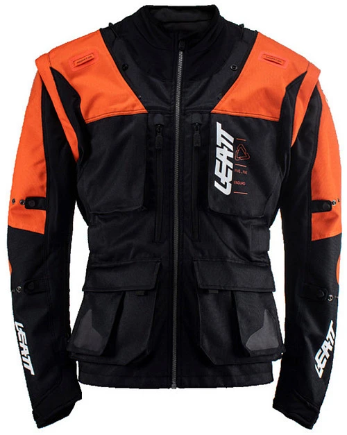Leatt Moto 5.5 Enduro Orange мотокуртка эндуро, оранжевый