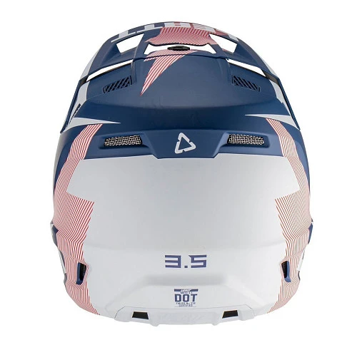 Leatt Kit Moto 3.5 Royal, шлем кроссовый + Velocity 4.5 мотоочки