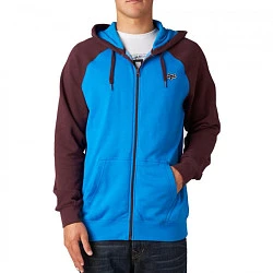 Fox Sekwel Zip Fleece толстовка, сине-коричневый