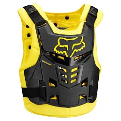 Fox Proframe LC панцирь без плеч, черно-желтый