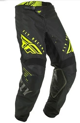 Fly Racing Kinetic K220 2020 мотоштаны, серо-черно-салатовый