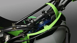 Cycra HCM комплект крепежа для руля 7/8" 22мм, черный