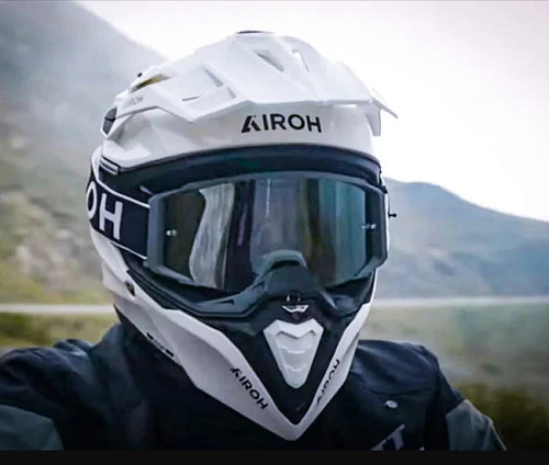 Airoh Commander 2 Cement Grey шлем эндуро, серый