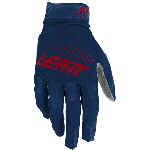 Leatt Moto 2.5 Windblock Blue мотоперчатки, синий