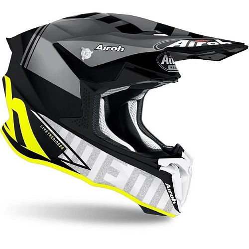 Airoh Twist 2.0 Tech Yellow Matt шлем внедорожный, желтый матовый