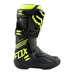 Fox Comp 2022 мотоботы, черно-желтый