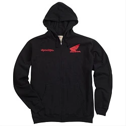 Troy Lee Designs Honda Wing Zip толстовка, черный
