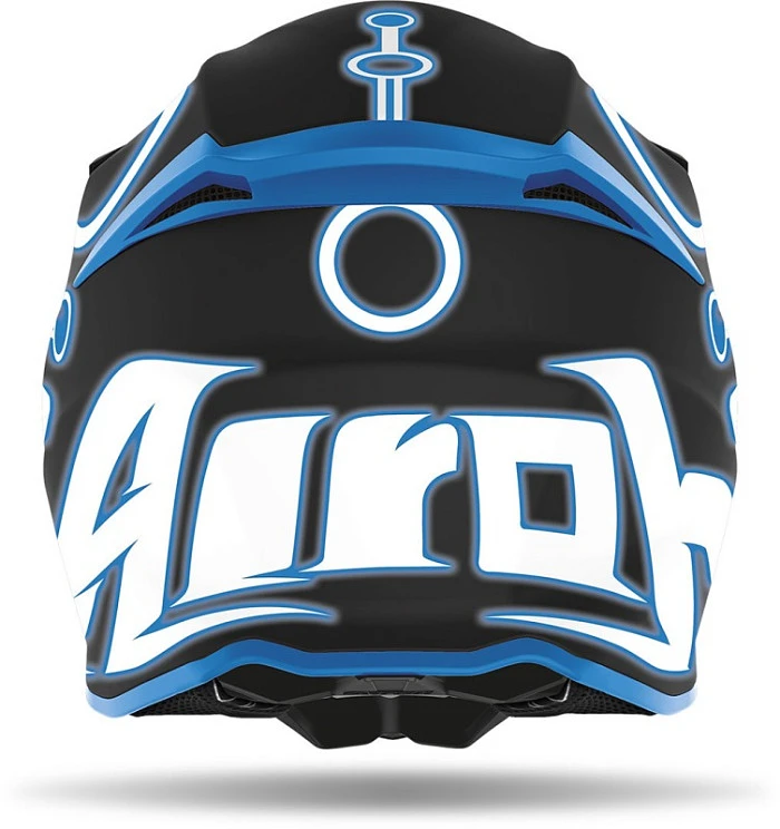 Airoh Twist 2.0 Neon Blue Matt шлем внедорожный, синий матовый