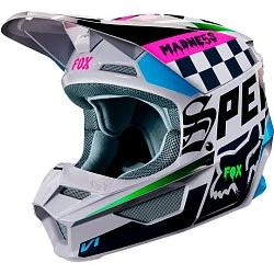 Fox Racing V1 Czar 2019 Youth шлем подростковый, серый