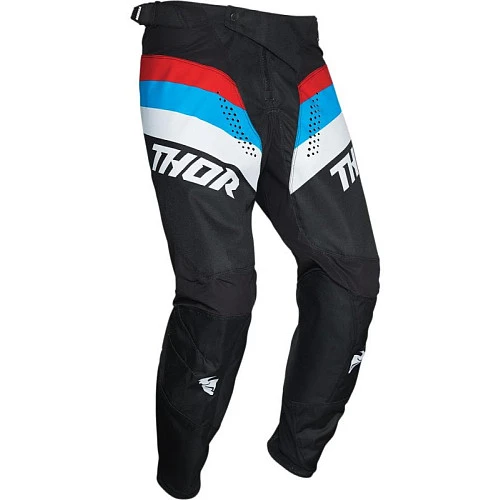 Thor Pulse Racer Black/Red/Blue мотоштаны