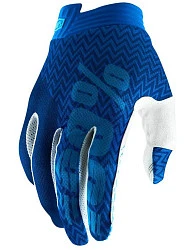 100% ITrack Glove Blue/Navy мотоперчатки