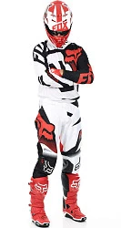 Fox Racing 360 Shiv комплект, черно-белый