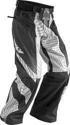 Fly Racing Patrol эндуроштаны, черно-белый