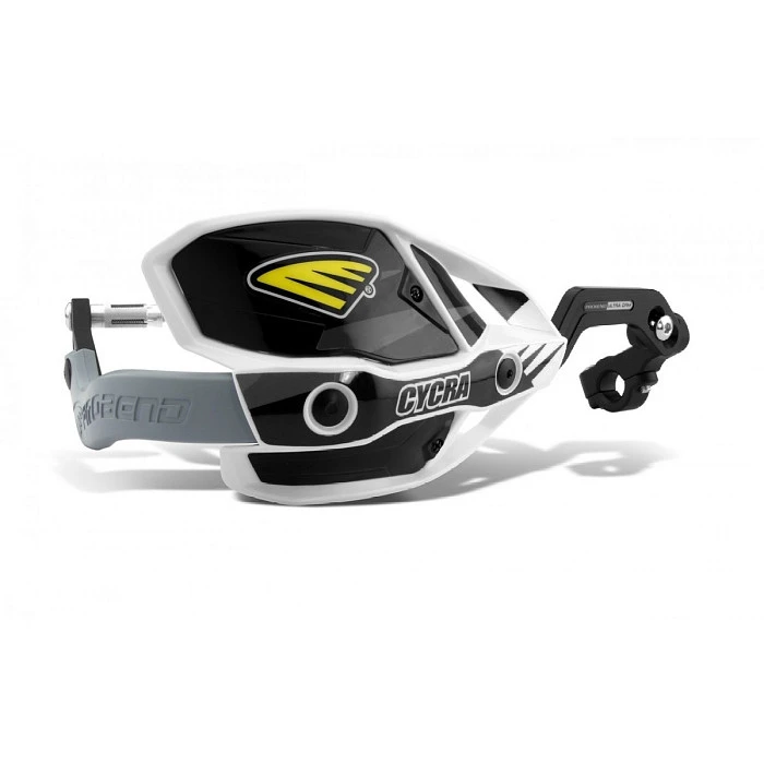 Cycra Ultra Aluminum Probend Защита рук, бело-черный