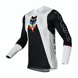 Fox Racing Flexair Relm Black/White джерси