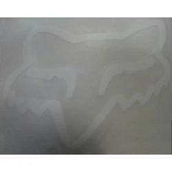 Fox наклейка плоттерная (10x8 см), белый