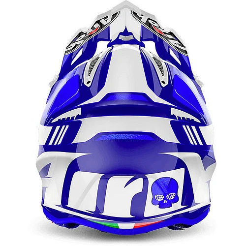 Airoh Aviator 2.2 Cairoli Ottobiano Blue шлем внедорожный, синий