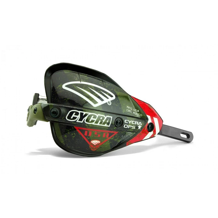 Cycra Ops Probend Bar Pack No clamp Защита рук, камуфляж, красный
