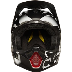 Fox Racing V3 Savant шлем кроссовый, черно-белый