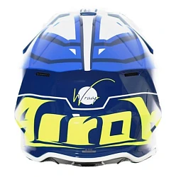 Airoh Wraap Mood Blue Gloss шлем внедорожный