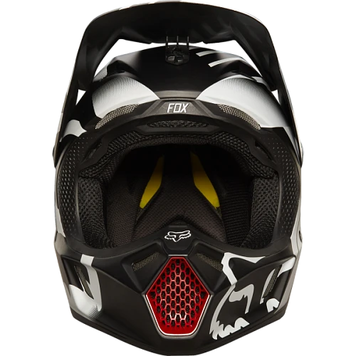 Fox Racing V3 Savant шлем кроссовый, черно-белый
