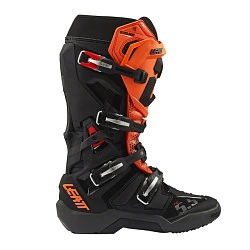 Leatt 5.5 FlexLock Enduro Evo Black/Orange мотоботы, черно-оранжевый