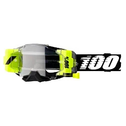 100% Armega Forecast Black / Clear Lens мотоочки