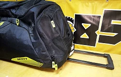 Scott Gear Duffle сумка на колесах, черно-салатовый