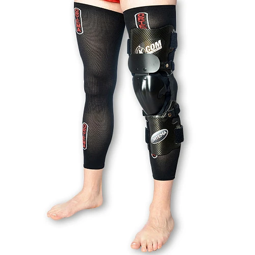 Ortema чулки под наколенники, черный