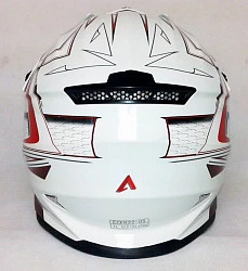 Ataki SC-15 Rift шлем кроссовый детский, бело-красный