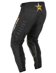 Fly Racing Kinetic Rockstar 2022 мотоштаны, черно-золотой