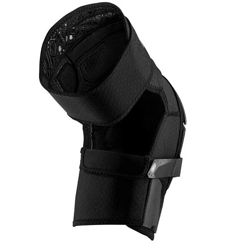 100% Fortis наколенники, черный