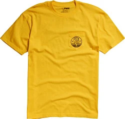Fox Global SS Pocket Tee футболка, желтый